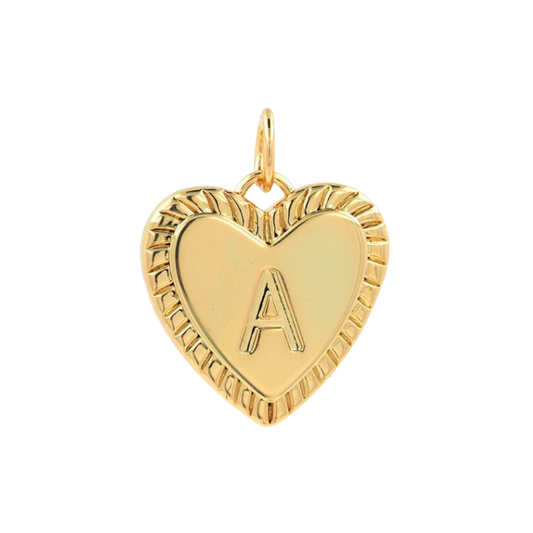 Heart letter A-Z