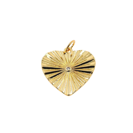 Pleated heart