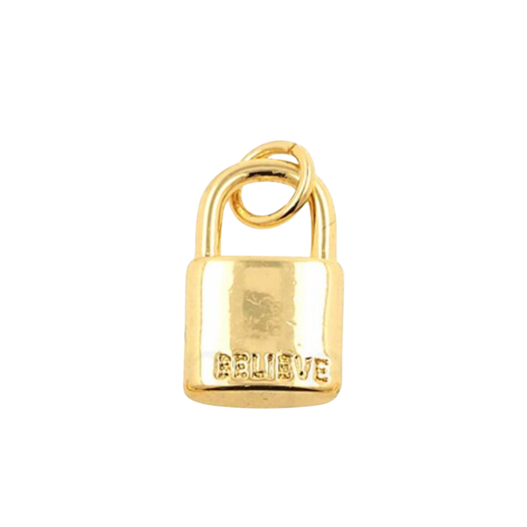 Believe padlock