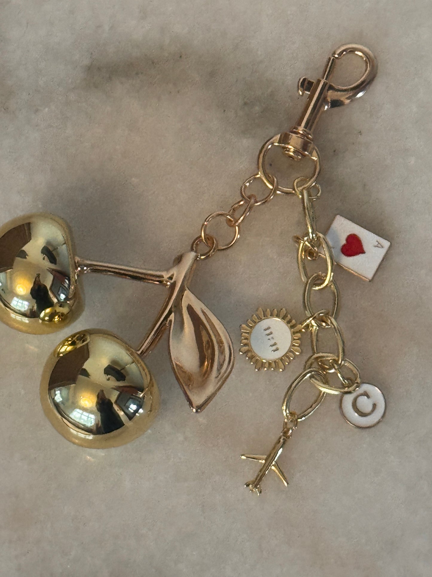 Cherry Bag Charms