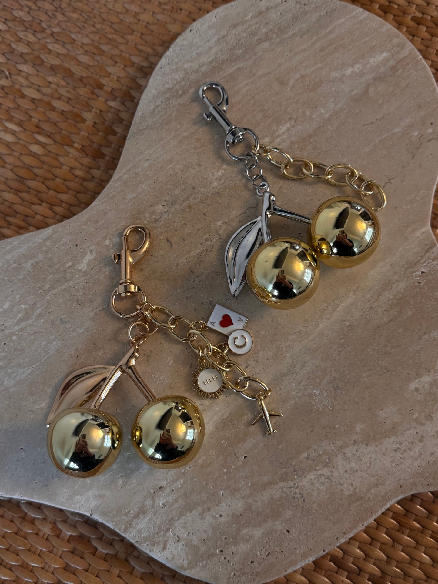Cherry Bag Charms