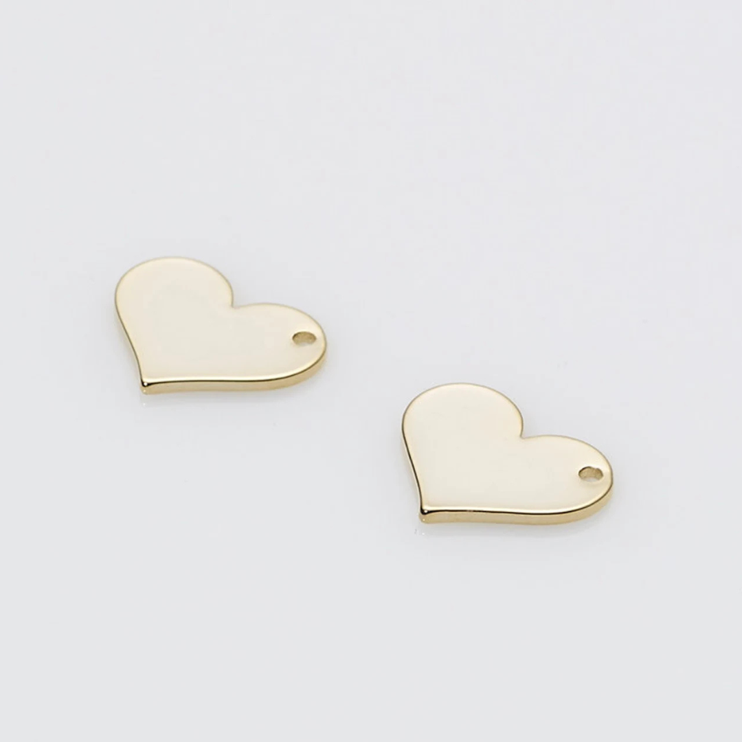 Custom Engraved Heart Charm