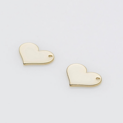 Custom Engraved Heart Charm