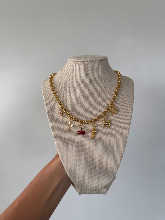 Custom Charm Necklace (1-12 charms)